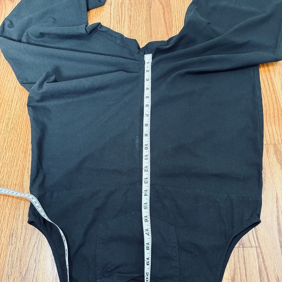 Lulus Tie Strap Beachy Linen Blend Straight Leg Preppy Black Overalls Jumpsuit L - Picture 11 of 16